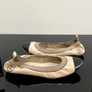 Chanel ballerinas size 38.